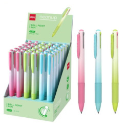 Boligrafo Deli 4en1 0.7mm Neonup Eq311n