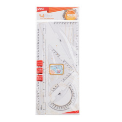 Set Geometria Deli 30cm Cristal 4pzs Eg00512