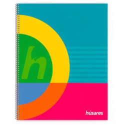 Cuaderno Husares 21x27 Td X60 90g Fantasia Ray 6503