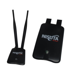 Placa Red Nisuta Wireless Usb 300Mbps 2Ant Nswiu300N3