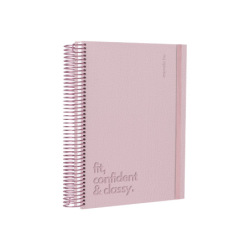Cuaderno Fw 16x21 T/D 96hr Infinity Book Neo Pink Ray