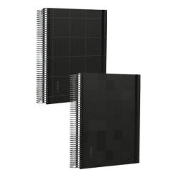 Cuaderno Fw 16x21 T/D 96hr Infinity Book Black Cuadr