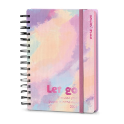 Agenda Mooving 10x15 2 días por hoja Pastel 1402210