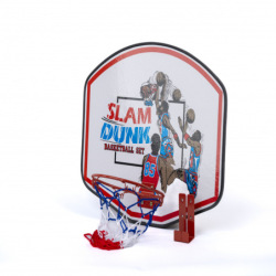 Jb-Tablero Basquet Mini Set Madera 51x40 Aro9" 8000