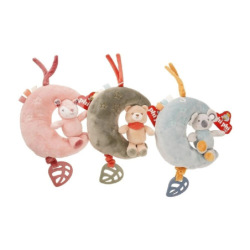 Peluches-Cunero Musical Luna C/ Osito 21cm 6303