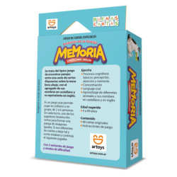 Artoys-Cartas Memoria Animales De La Granja 1003