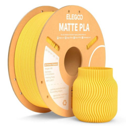 Filamento Elegoo P/Imp 3d Pla Matte Amarillo 1.75mm