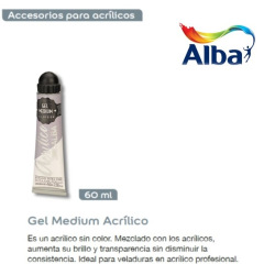 Gel Medium Acrílico Alba x 60cc