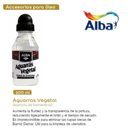 Aguarras Vegetal Alba x 100cc