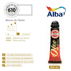 Óleo Alba 60cc Blanco Titanio