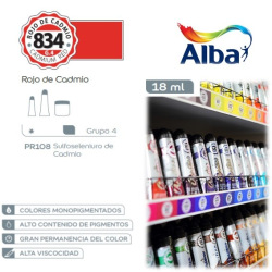 Acrílico Alba 18cc 834 Grupo 4