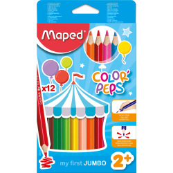Lápiz Maped Color Peps Maxi x 12 Colores