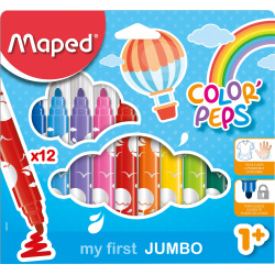 Marcador Maped Color Peps Maxi x 12 Estuche