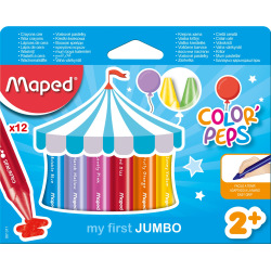 Crayón Maped Color Peps Maxi x 12 Colores