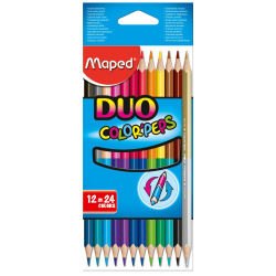 Lápiz Maped Colorpeps Bicolor x 12 Colores