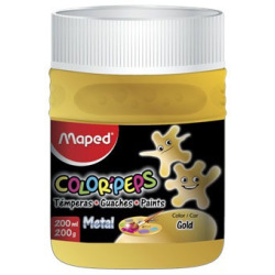 Tempera Maped 250gr Oro