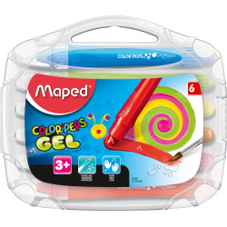 Lápiz Maped Colorpeps Gel x 6 Colores