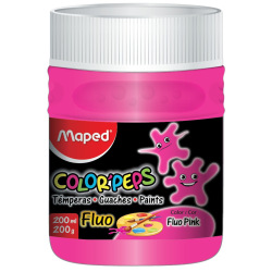 Tempera Maped Fluo 200gr