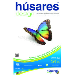 Resma Husares Design A3 x 300 hojas 120gr