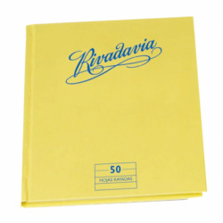 Cuaderno Rivadavia Tapa Dura x 50 Hojas Rayado