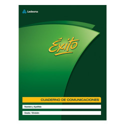 Cuaderno Éxito Comunicaciones Tapa Flexible x 24 Hojas