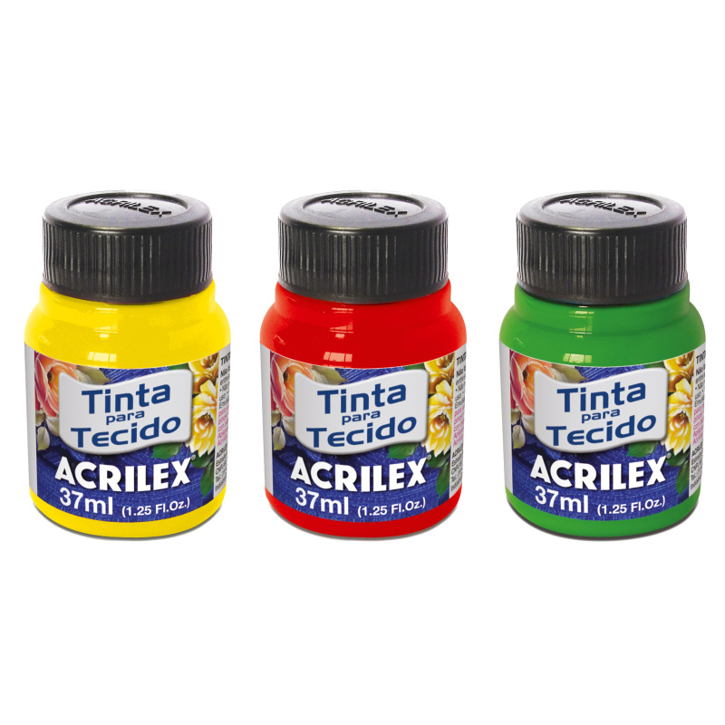 Pintura Textil Acrilex para Tela 37 ML