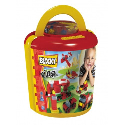 Blocky - Balde Ciudad 100 Piezas