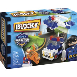 Blocky - Policía Persecución 70 Piezas