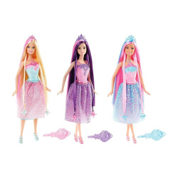 Mattel-Barbie Dreamtopia Peinados mágicos DKB56